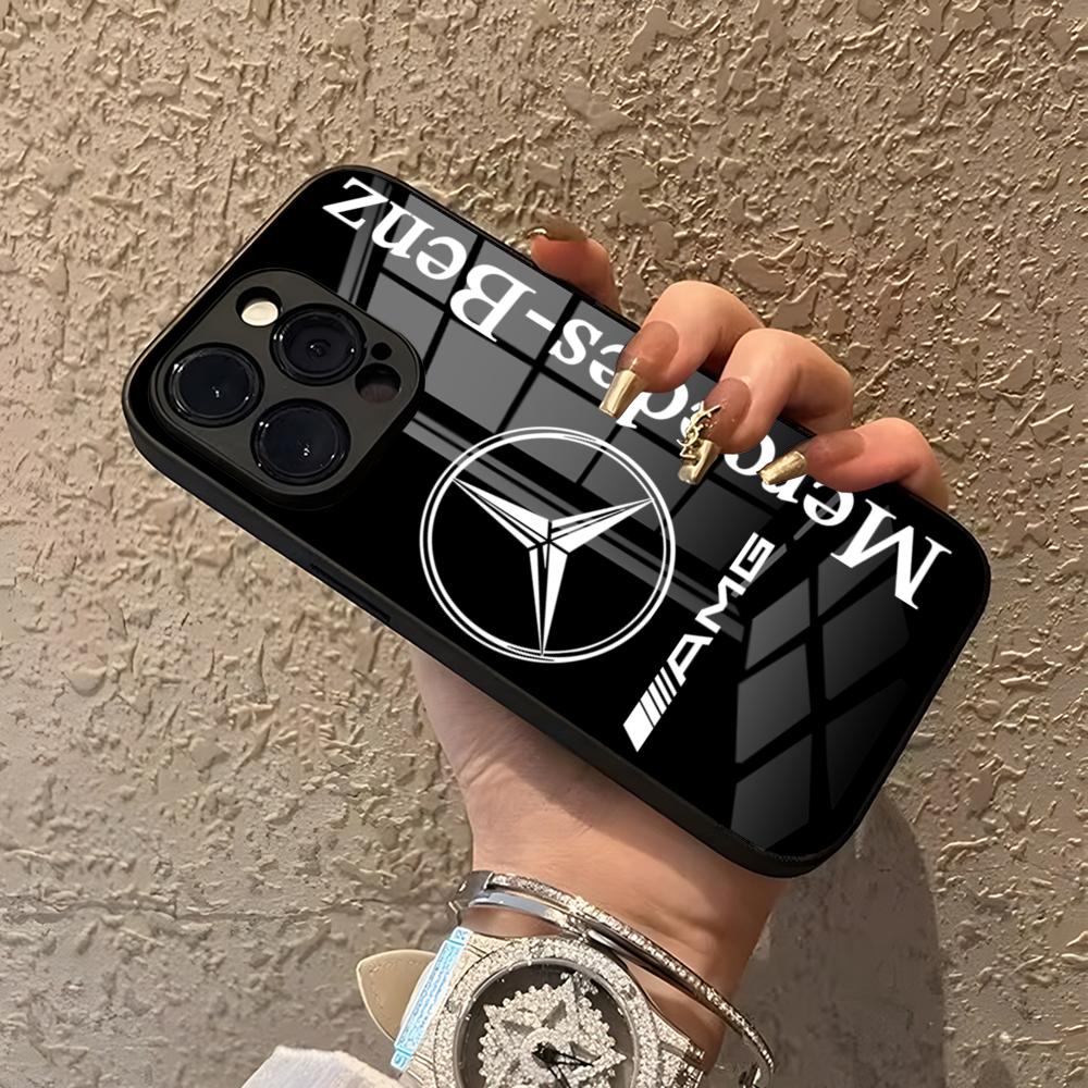 GLC GLB rastar – šaunus telefono dėklas, skirtas „iPhone 15 Pro Max 14 Pro 12 11 13 Mini X XR XS 16 Plus SE Glass M-Mercedes-B-Benz-A-AMGS“ nugarėlei