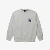New Era Mlb La Dodgers Stitch Sweatshirt Heather Grau 15147517