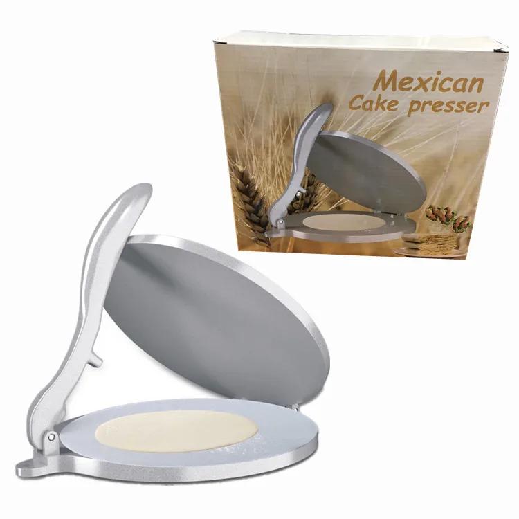 

20 см DIY пресс для тортильи из алюминиевого сплава ручной пресс для кукурузных лепешек тесто инструменты кухонная утварь для выпечки кулинарные принадлежности