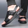 Outdoor Herrensandalen Outdoor Sommer Hausschuhe Hochwertige Schuhe 2025 Sommer Ledersandalen für Herren Neue Herren Laufschuhe