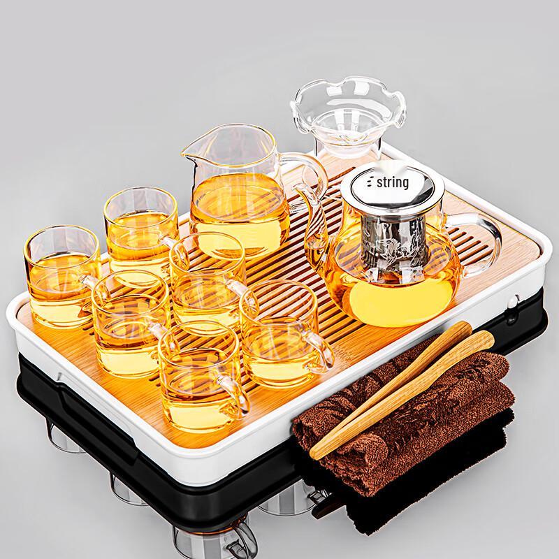 Lainuo Glass Tea Set with Tray