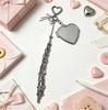 2026 Trendy Women's Metal Lipstick Storage Mirror Keychain Bag
