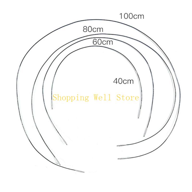 KX4B Стартовый набор для вязания Металлическая спица для вязания Сменная крючок China Mainland