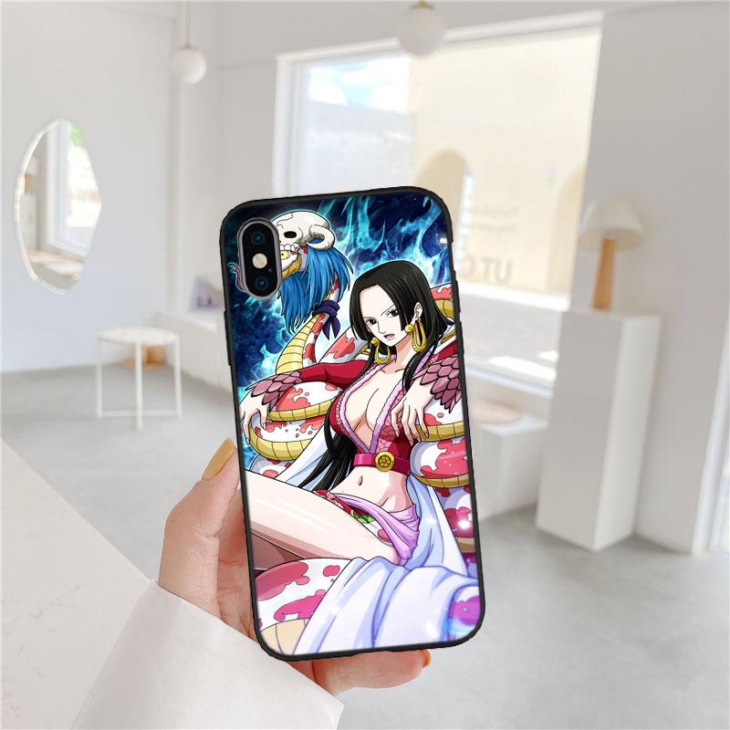 

FM35 One Piece Boa Hancock Soft Shell Phone Case for Redmi Note 8 9 Pro Max 9S 9T 9C NFC 8T 8A 10A A4 Redmi Note 8 Pro