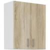 SARA Wall Unit - 2 Doors - Sonoma Oak Decor - L60xP31xH71.5 Cm
