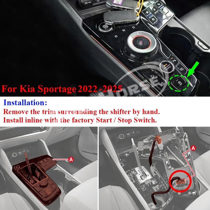 Auto Start Stop Eliminator Engine Off Smart Canceller Disable Delete Control Cable Plug For Kia Sportage 2016-2025