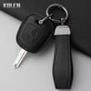 Genuine Leather Auto Key Fob Cover Case Housing Fit For Peugeot 106 107 206 207 306 307 406 407 Citroen C1 C2 C3 C4 Xsara Picasso Fit For Toyota