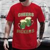 Men's Tshirt Clothing,Saint Patrick's Day Drinking T-Shirts,Beer Squad St Pattys Shirt, Green Day Tee T-Shirts Short Sleeve Tops