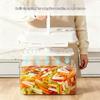 4L Plastic Pickle Jar With Press Plate Leakproof Kitchen Organizer Bin For Gherkin Sauerkraut Olive And Kimchi Storage Container