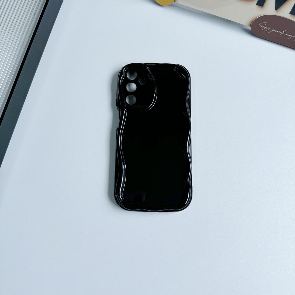 Suitable for Samsung S25 Cream Shell Material Tpu Mobile Phone Case A06 A16 Anti-fall Mobile Phone Case