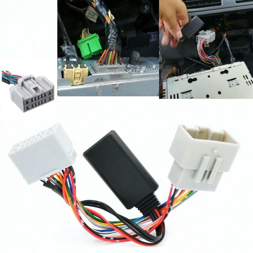 AUX IN Bluetoothcompatible Adapter for C30C70 S40S60 S70S80 V40V50 V70XC70 XC90 AudiosReceiver Easy Installation Durable