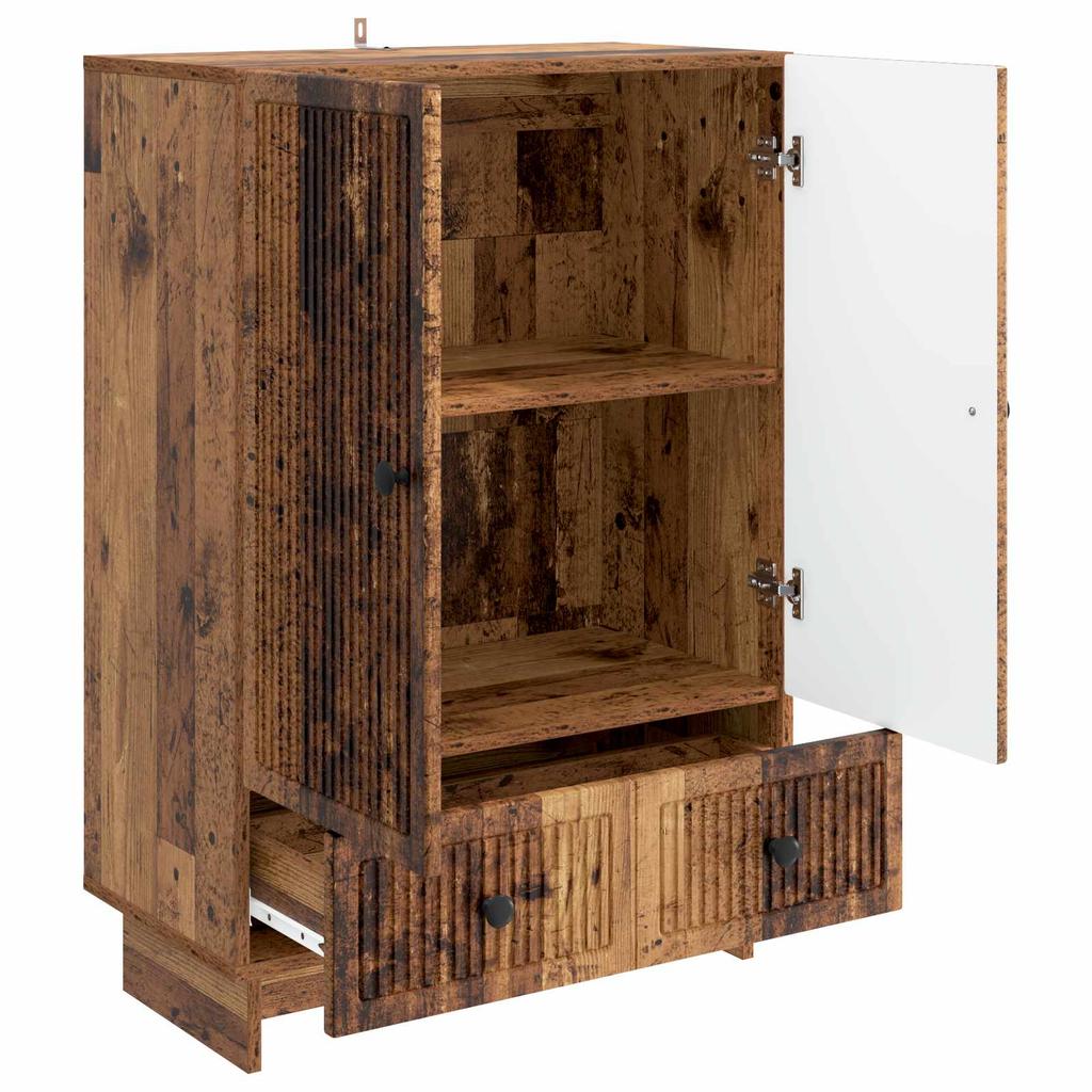 Sideboard Reclaimed Wood 66 x 34.5 x 95 cm Wood Based Material