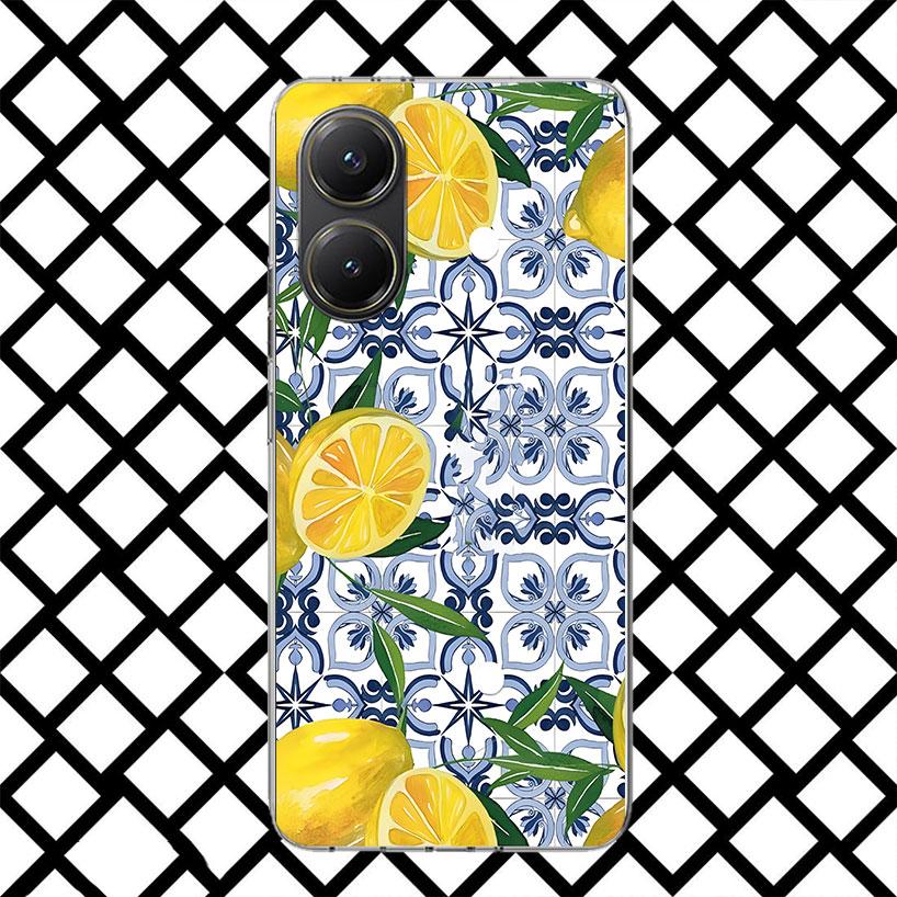 

Mediterranean Lemon Phone Case for Xiaomi Poco F7 Ultra X7 X6 X5 Pro X4 Gt M8 M7 Redmi 15 15C 13 13C 12 12C Soft Cover Fundas Po Xiaomi Poco X7 Pro