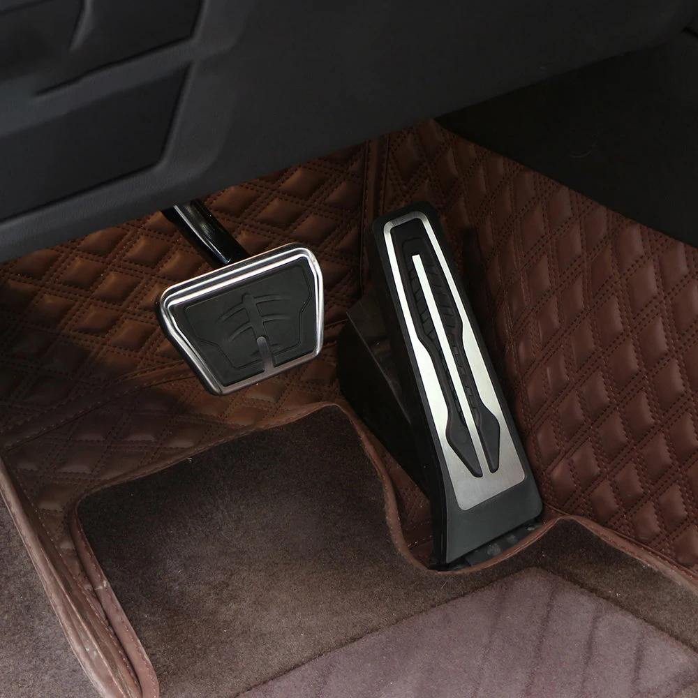 Car Pedal Covers For BMW X1 Acessories iX1 U11 2021 2022 2023 AT MT No Drilling Gas Foot Brake Pedal Pads Non Slip Pad Bodykit