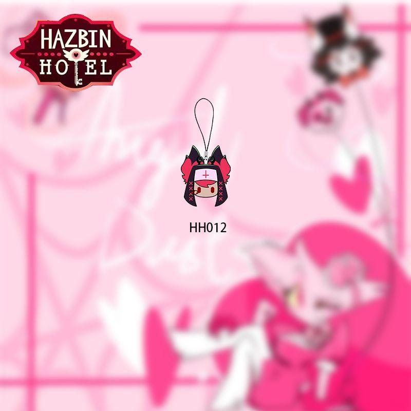 

Alastor Doudou Eyes Keychain Vaggie Cell Phone All Staff Set Bag Decoration Adam Accessories Kawaii Lucifer Pendant Gift 3cm