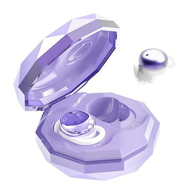 Revolutionary At Meisei Sleep Wireless Earbuds for Bluetooth 24dB Mini Sound Up To 18 Hours of Music IPX4 Automatic Purple [2025 Model,