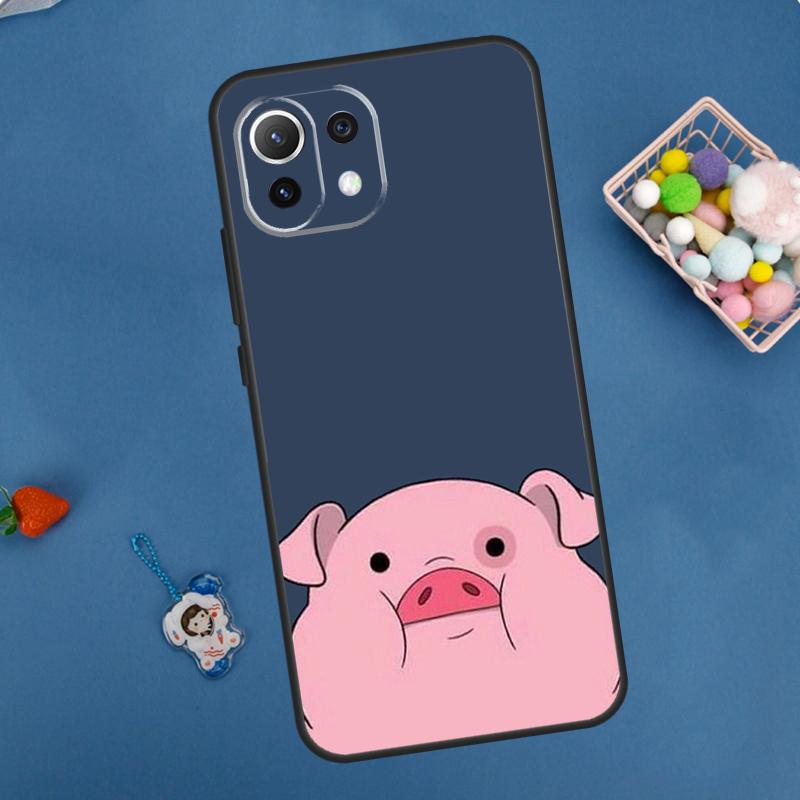 Cartoon Pig Case For Xiaomi 14 13 15 Ultra 11T 12T 13T 14T Pro POCO X7 Pro X3 X5 F5 F6 M6 X6 Pro Cover