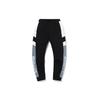 Li Ning Sports Fashion Series Fleece Color Block Spliced Knitted Sports Pants Men Bottoms Blue AKLQA47-6