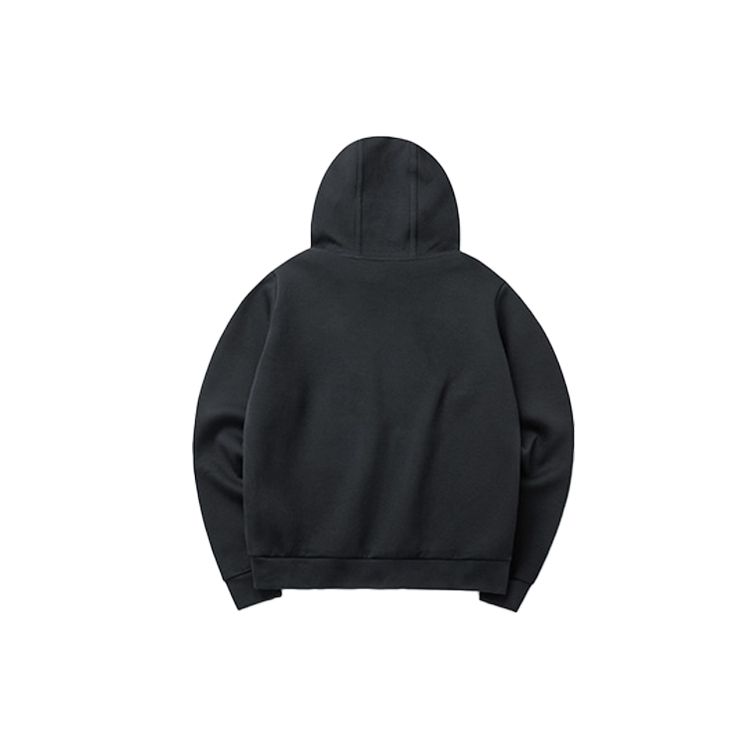 Anta X Wuhuang Wansui Collab Fortune Cat Embroidery Sports Hoodie Women Hoodie Black 162218714-6