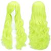 Heat Resistance Long Curly Hair 80cm Women Wave Hairpiece Universal Anime Cosplay Wigs  Halloween