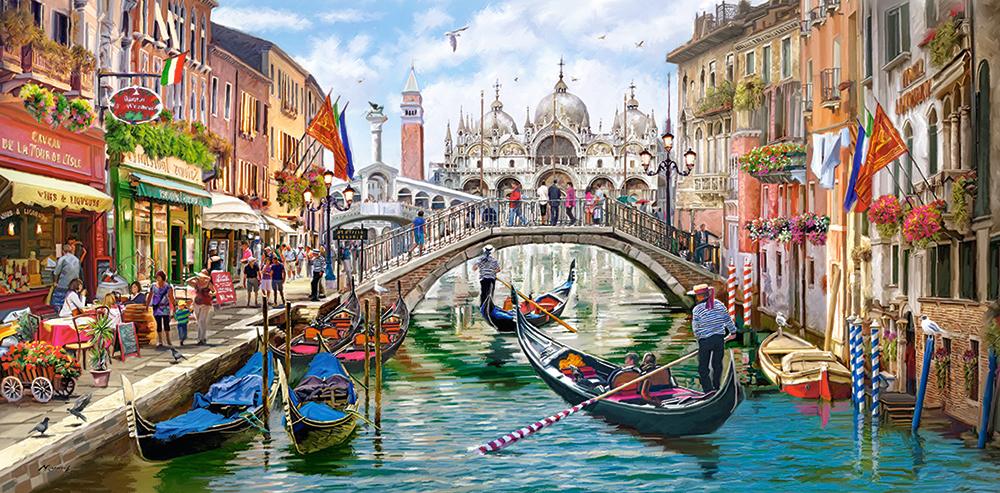 Puzzle 4000 pieces C-400287-2 Charms of Venice