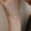 TATIANA (925 Silver) Simply Box Chain Bracelet BR2191
