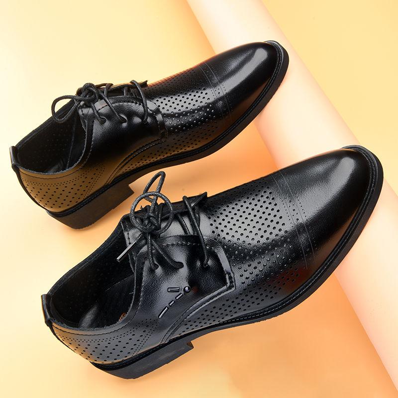 Leichter Niedrigabsatz Ausgeschnitten Gesellschaftsschuh Herren Glattes Leder Nicht Lässig 2026 Stil Neuer Trend Schuhwerk 39 Herren Formelle Schuhe