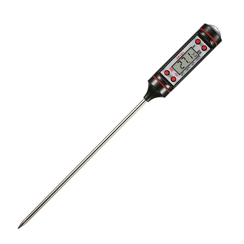 Kitchen Digital BBQ Food Thermometer Meat Cake Candy Fry Grill Dinning Household Cooking Thermometer Gauge Oven Tool