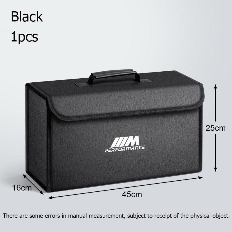 

Car trunk organizer multi-purpose car tool storage bag for BMW M Performance X1 X2 X3 X4 X5 X6 M3 M4 M5 M6 E46 F07 F30 E36 E60 чёрный