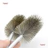Electric Drill Stainless Steel Pipe Brush with Extended Handle for Polishing, Grinding, Deburring, and Rust Removal