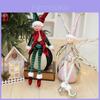 Christmas Elf Decor Plush Fabric Ornaments For Holiday Tree And Hotel Window Display