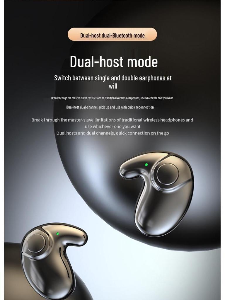 MD558 Ultra-thin Bone Conduction Wireless Bluetooth In-ear Sleep Headset