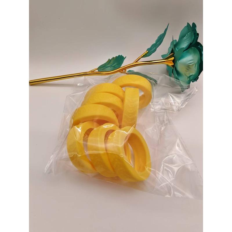 

Luggage Wheel Covers, Luggage Caster Protectors 8pcs Yellow (upgraded Version)