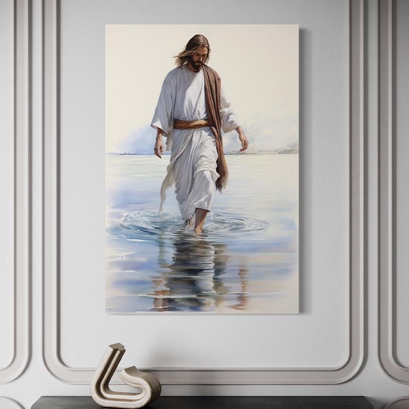 Vintage Religion Jesus Christ Bible Verse Art Poster Canvas Painting Wall Print Picture Living Room Home Decor Aesthetic Decor
