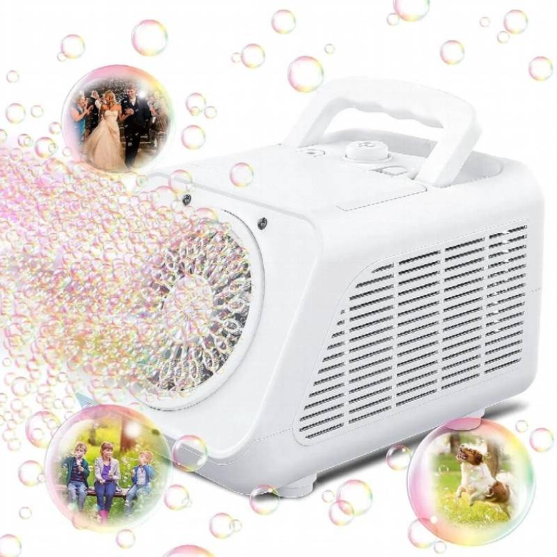 Portable Bubble Machine For Weddings With Multihole Out Bubble Effect For Kids And Adults