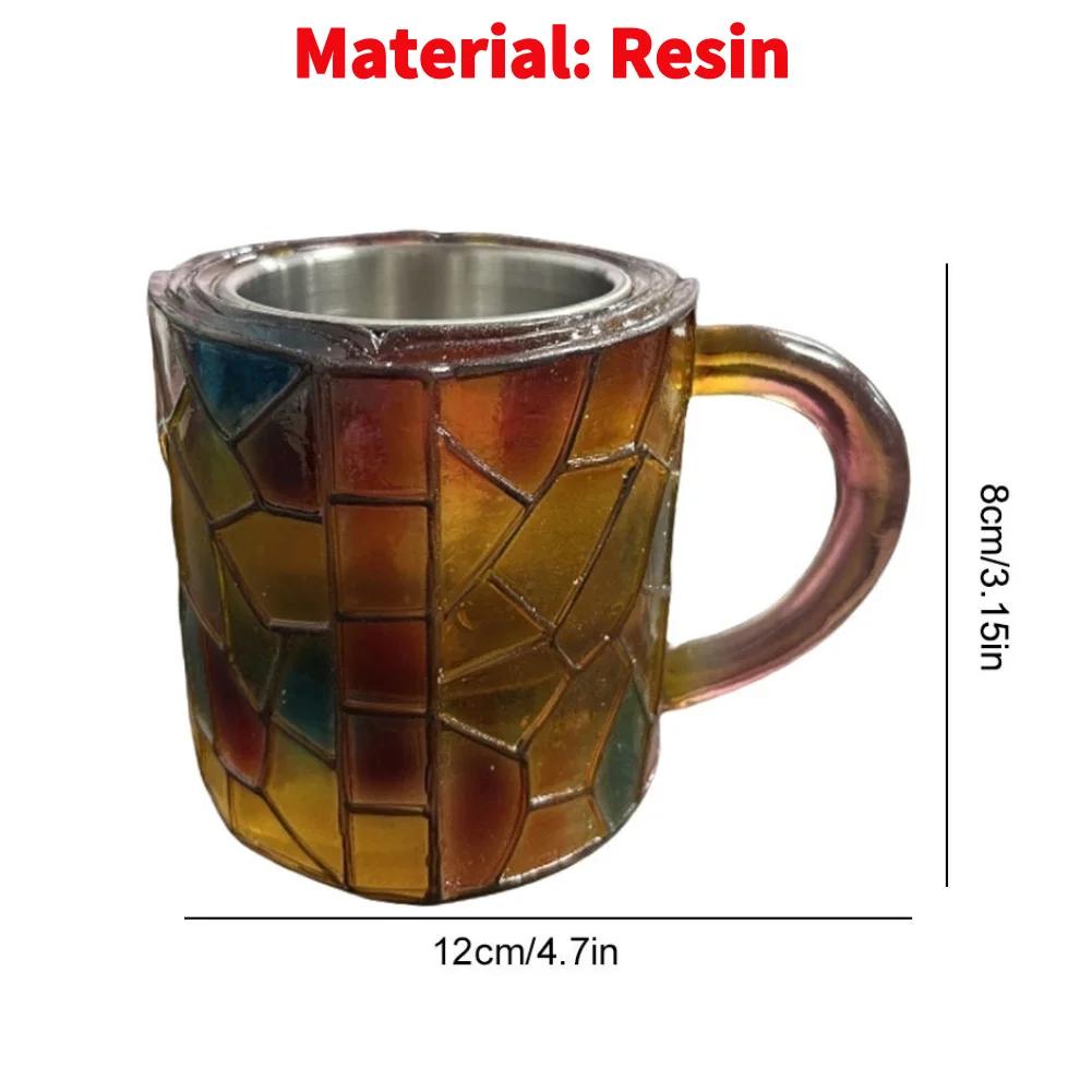 Bemalte Buch Tasse Neuheit 3D Bemalte Bücher Kaffeetasse Kreative Trinktasse Sammlung Geschenke für Literaturliebhaber