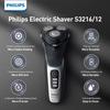 Philips Rasierer S3216/12 Elektrischer Rasierer Dynamischer Motor passt die Leistung automatisch an, um Ziepen zu reduzieren für eine komfortablere Rasur