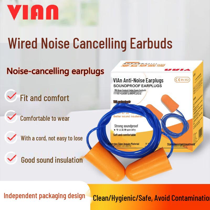 VIAN Industrial Noise Cancelling Earplugs