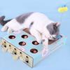 Whack-a-Mole Cat Scratching Board Toy Cat Toy Grinding Claw Rest Play Funny Cat Interactive Multifunctional Cat Supplies