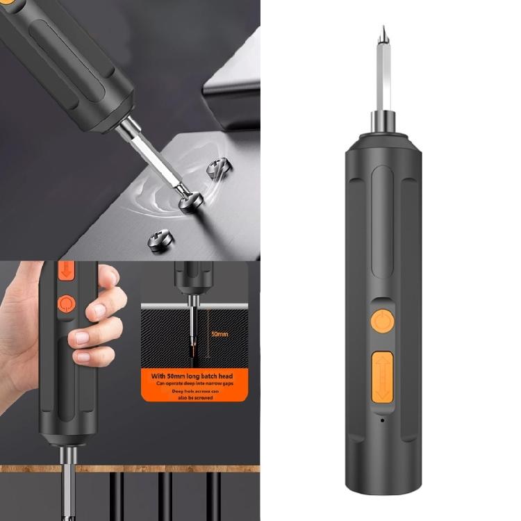 Compact Electric Screwdriver Portable Design Ideal for High Performances Battery Fast Charging Capability Ergonomic Grip Included