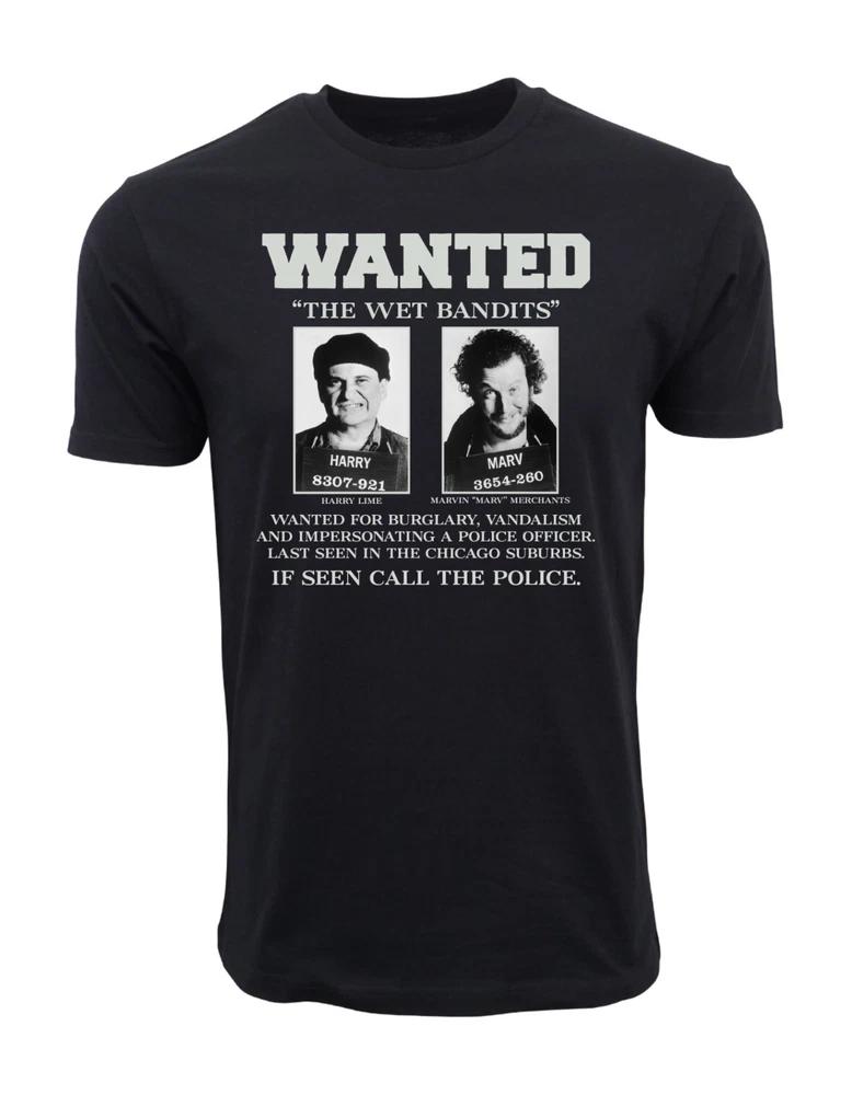 Home Alone Wet Bandits T Shirt Wanted S