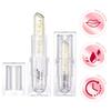 3-color Transparent Dry Flower Moisturizing and Nourishing Lipstick Remove Dead Skin and Improve Lips Color Gold Foil Lipstick