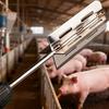 Elektrischer Bohrer Schweinehaarentferner Edelstahl Rotierendes Enthaarungswerkzeug für Schweine Schafe Rinder Universeller Tierhaarschneider für Bauernhof Haus Schlachtung