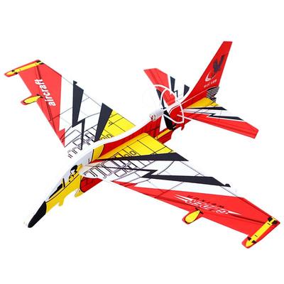 Children's Electric Foam Airplane Toy with Hand-Throw Assembly and Rechargeable Outdoor Glider