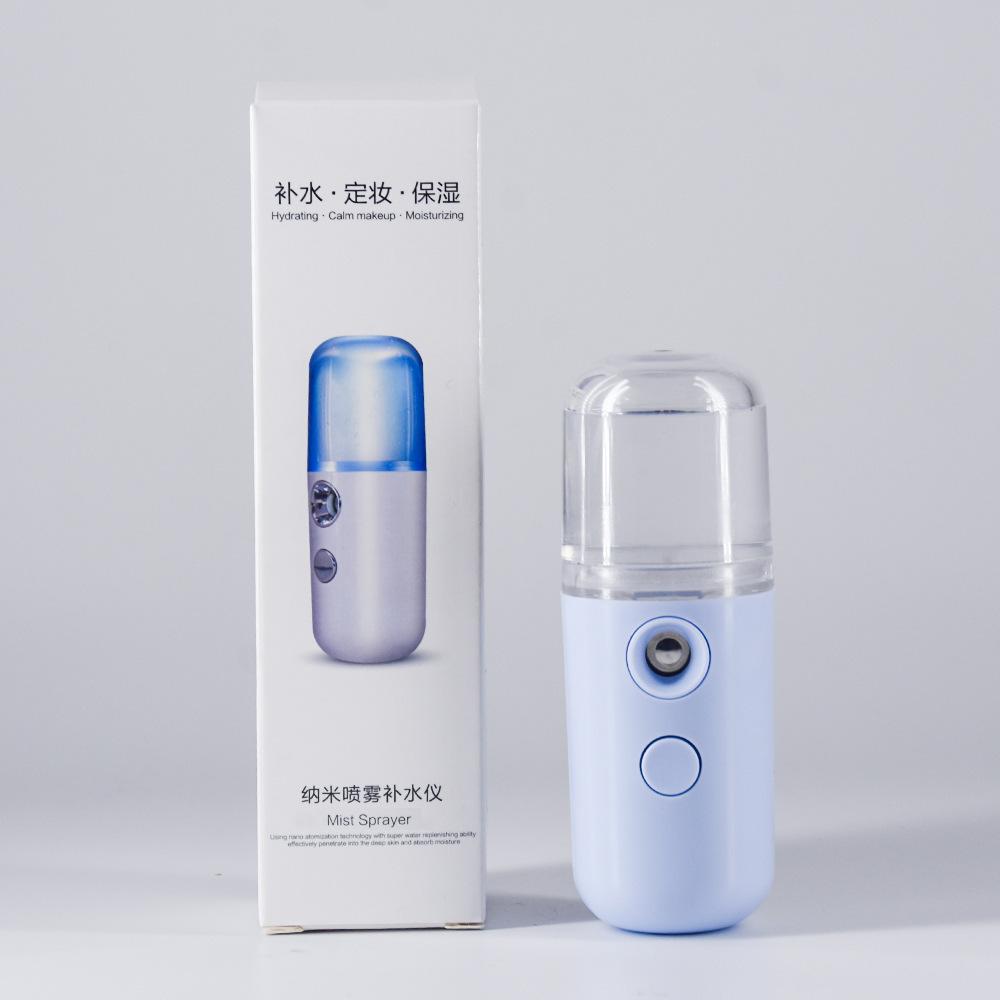 Portable Small Pill Spray Meter Hydrating Beauty Moisturizing Hydrating Meter Facial Beauty Humidifier