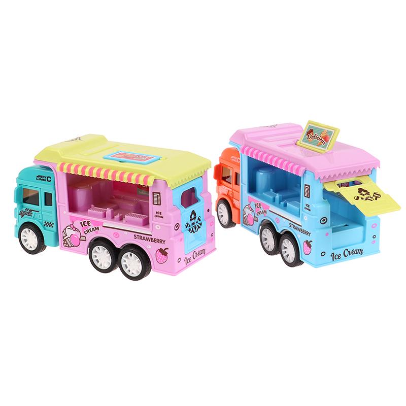 New Ice Cream Candy Car Modle Play Toys Candy Car Ice Cream Candy Cart House Brain Game Kids Toys Children'S Gift
