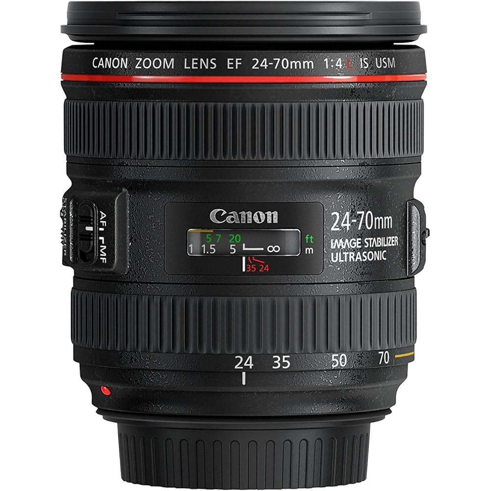 Canon Standard Zoom Lens EF24-70mm F4 L IS USM Full Size Compatible