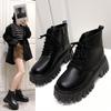 Dark series, cold personality, street trend, mysterious 's boots, not tired feet, skirt trend, fashionable and versatile