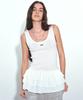 Nigaennikol Nicole Multi Frill Sleeveless Top_Ivory