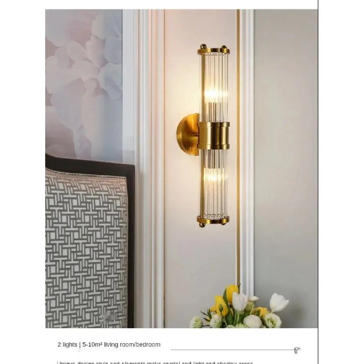Luxury Led E14 Crystal Wall Lights Modern Decoration Bathroom Kitchen Living Room Wall Lamps Bedroom Bedside Hallway Lighting
